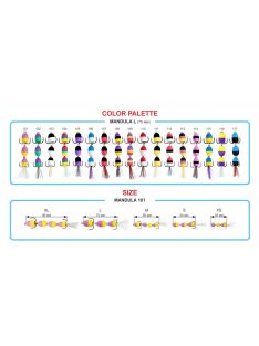 Mandula L 75 mm, 107-es színkód