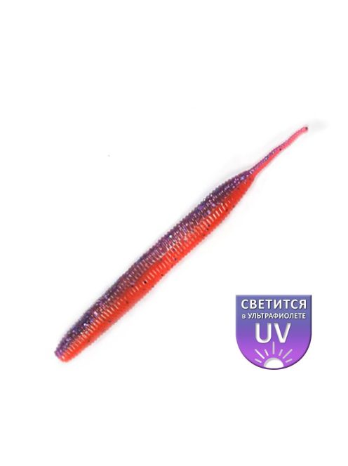 Sexy worm 4" Fire violet