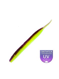Sexy worm 4" Violet lemon