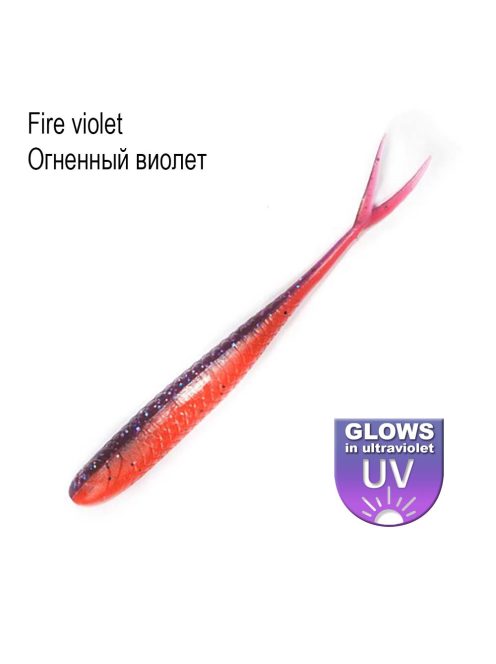 Whitebait 3" Fire violet