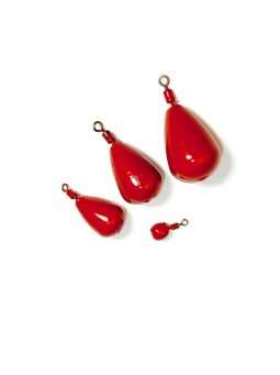 Jig rig - körte alakú, piros